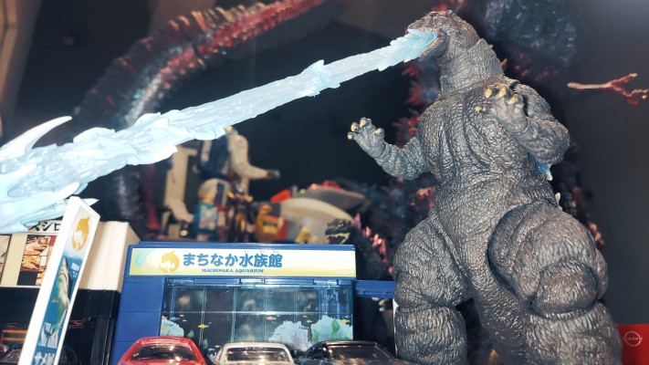 极致超值系列 哥斯拉VS王者基多拉(1991) 放射热线哥斯拉 北海道