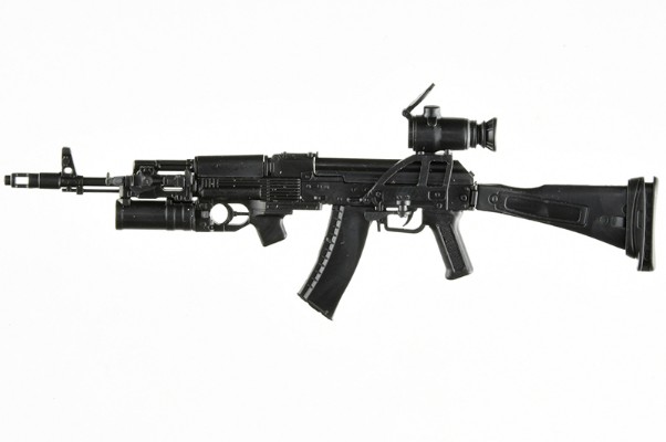 小军械库 LA117 AK74M自动步枪+GP25枪挂式榴弹发射器