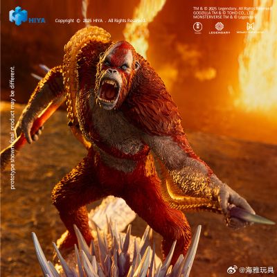 STYLIST系列 哥斯拉大战金刚2:帝国崛起 刀疤王 不可动手办