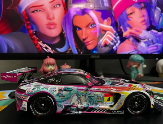 GOODSMILE 初音未来 AMG 2021 SUPER  GT参战100战纪念款 良笑线上限定版