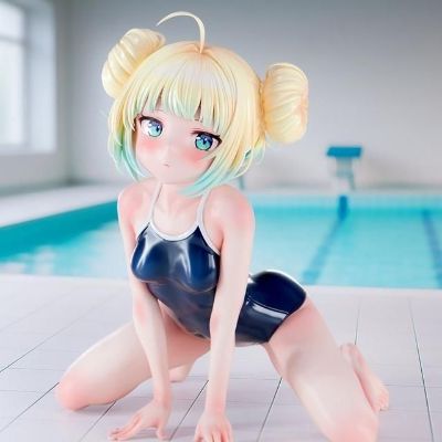 水名瀬翠 学校泳装