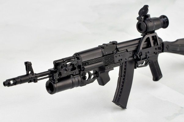 小军械库 LA117 AK74M自动步枪+GP25枪挂式榴弹发射器