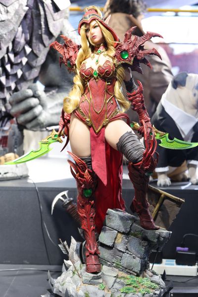 魔兽世界 瓦莉拉 硅胶全身像