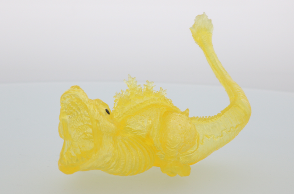 Q版拟真 哥斯拉（2016）三个形态 限定透明套装