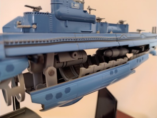1/350 潜艇 苍蓝钢铁的琶音 伊401