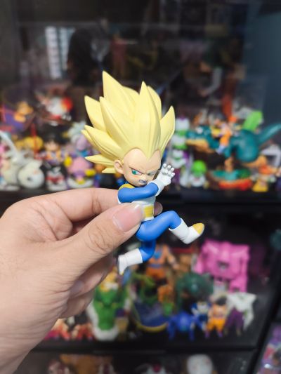 龙珠大魔 超级赛亚人3小贝吉塔 附带背景板的珍藏人偶