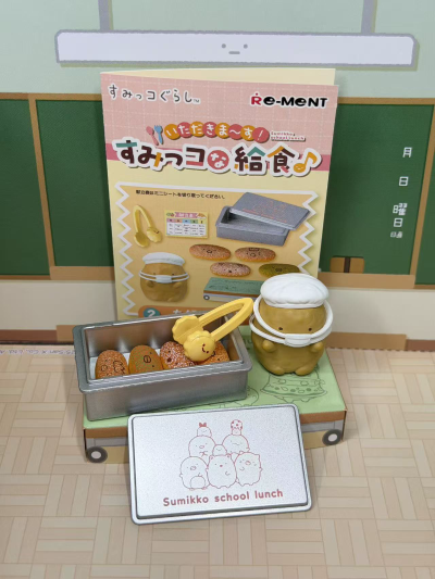 开饭啦！角落小伙伴的校园饭菜♪