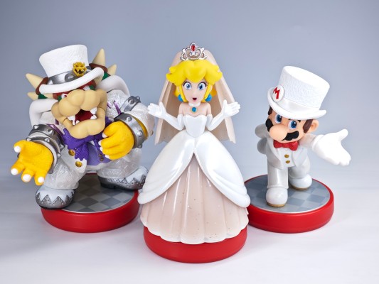amiibo 超级马里奥系列 超级马里奥 奥德赛 大魔王库巴 婚礼风格