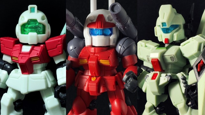 机动战士高达 MOBILE SUIT ENSEMBLE 6 机动战士高达 RX-77-2钢加农 