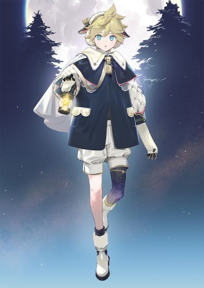 初音未来 x 良笑社 插画大赛 第9回「动物」镜音连