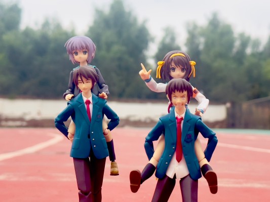 figma#018 凉宫春日的忧郁 鹤屋 校服