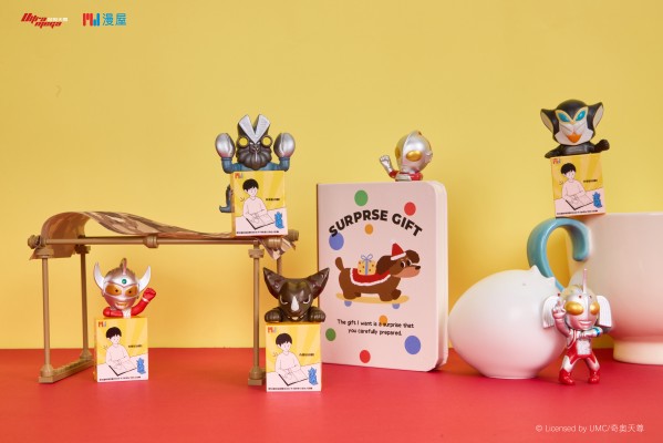 经典奥特曼Q版趴趴系列盲盒