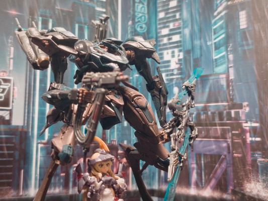 30MM 机战佣兵VI 境界天火 许耐德 NACHTREIHER/40E 钢铁迷雾