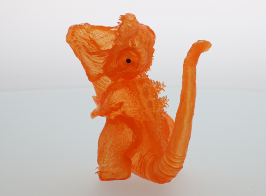 Q版拟真 哥斯拉（2016）三个形态 限定透明套装