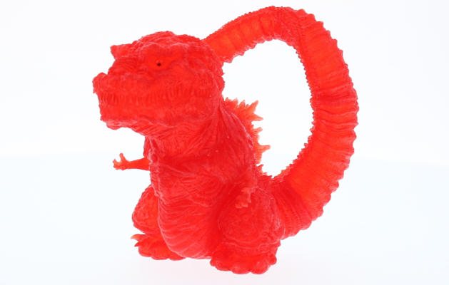 Q版拟真 哥斯拉（2016）三个形态 限定透明套装