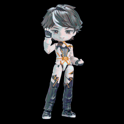 凸变英雄X 信赖序列 Q版可动手办盲盒