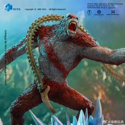 STYLIST系列 哥斯拉大战金刚2:帝国崛起 刀疤王 不可动手办