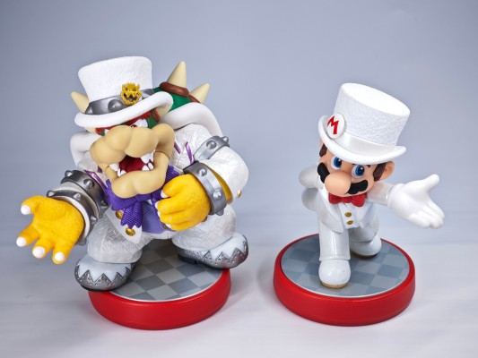 amiibo 超级马里奥系列 超级马里奥 奥德赛 大魔王库巴 婚礼风格