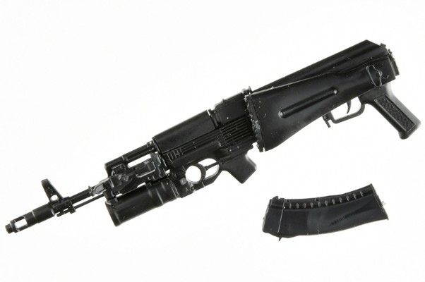 小军械库 LA117 AK74M自动步枪+GP25枪挂式榴弹发射器