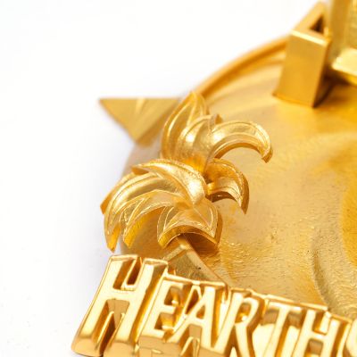 炉石传说 黄金挑战卡背金属典藏摆件