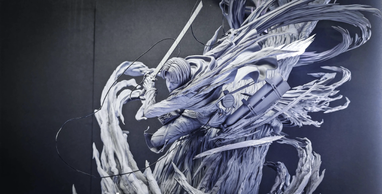 进击的巨人 - 利威尔对阵兽之巨人