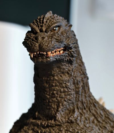 东宝30厘米系列 酒井祐司造型杰作 哥斯拉大战碧奥兰蒂 哥斯拉（1989） 第四种警戒态势 「大阪登陆」闭口版