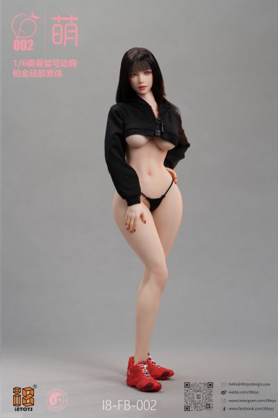 骨架铂金硅胶全包胶可动胸素体 “萌”