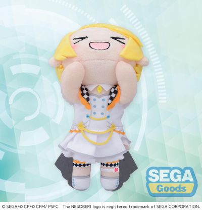 剧场版 世界计划：破碎世界与无法歌唱的初音未来 趴趴毛绒玩偶 舞台世界的镜音铃