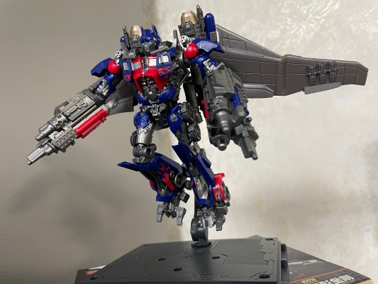 布鲁可积木人变形金刚超越版 CC21-变形金刚3 飞翼擎天柱