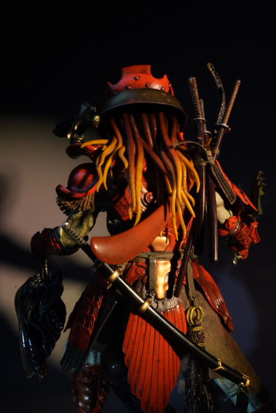 《异形大战铁血战士》赤鬼武士铁血战士1:6比例珍藏人偶（展会限定特别版）