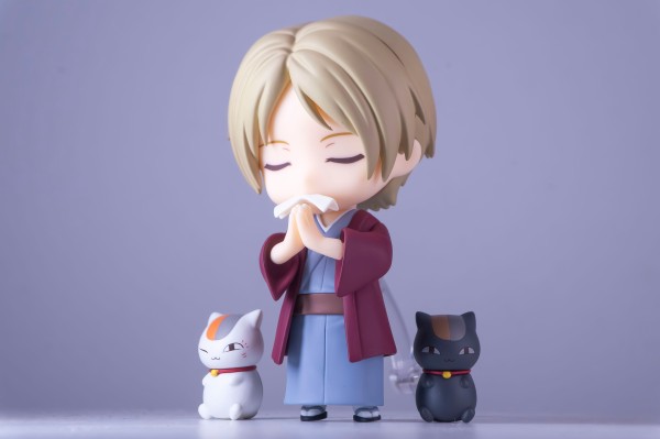 粘土人#2675 夏目友人帐 夏目贵志 与 猫咪老师 和服