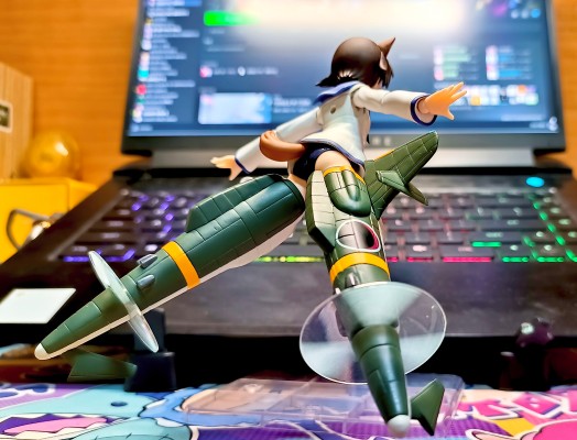 figma #275 剧场版 强袭魔女 宫藤芳佳 震电ver. 