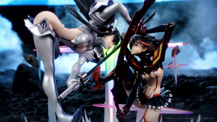 斩服少女 缠流子 对 鬼龙院皐月