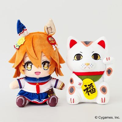 赛马娘 玩偶 待兼福来 与 喵桑背包
