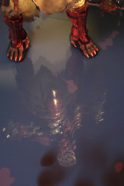 《异形大战铁血战士》赤鬼武士铁血战士1:6比例珍藏人偶（展会限定特别版）