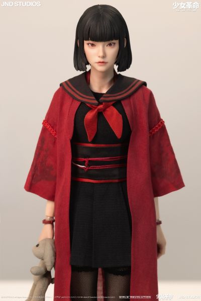 JND Studios 少女革命系列 红莲 1:6 可动人偶/兵人