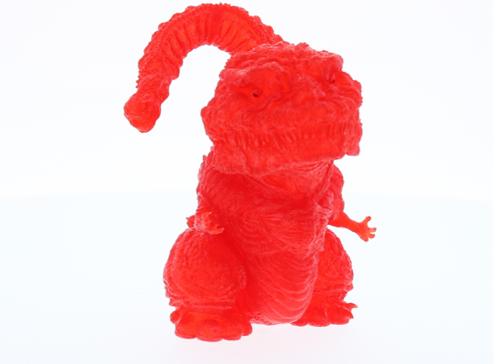 Q版拟真 哥斯拉（2016）三个形态 限定透明套装