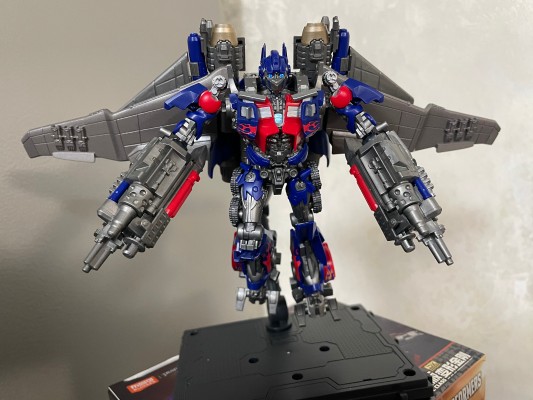 布鲁可积木人变形金刚超越版 CC21-变形金刚3 飞翼擎天柱