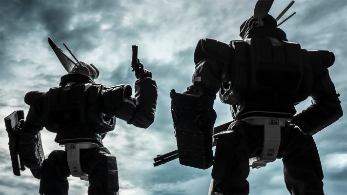 3Z0505 ROBO道 机动警察 英格拉姆2号机 反应装甲