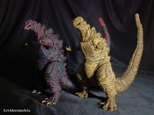 S.H.MonsterArts 新哥斯拉 哥斯拉（2016） 第四形态 哥斯拉官方商城限定配色