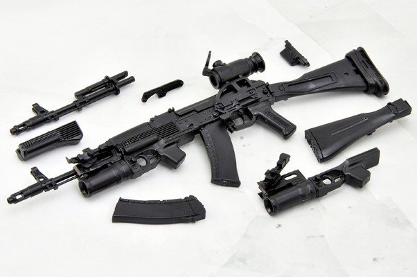 小军械库 LA117 AK74M自动步枪+GP25枪挂式榴弹发射器