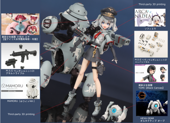 MARUTTOYS  MAMORU 白色版