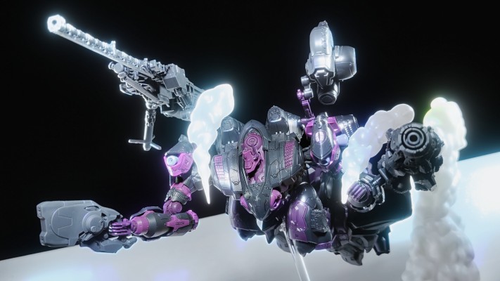 30MM 机战佣兵VI 境界天火 亚基柏尖端研发局 VE-40A 开明信仰