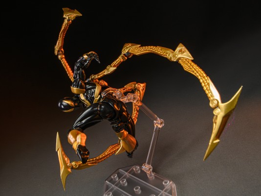 惊奇山口 转轮科技023EX  黑色钢铁蜘蛛侠