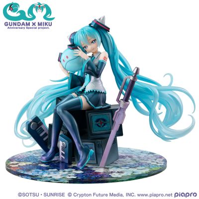 Lucrea 高达45周年联名初音未来 初音未来×高达00