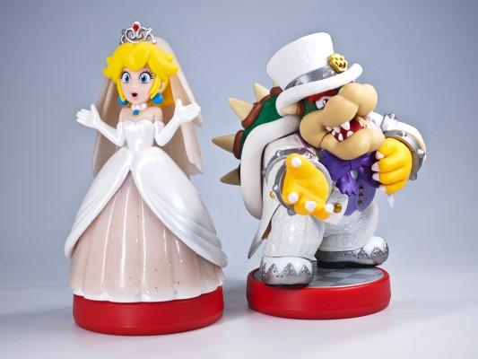 amiibo 超级马里奥系列 超级马里奥 奥德赛 碧琪公主 婚礼风格