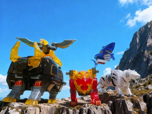 SMP[SHOKUGAN MODELING PROJECT]  百兽合体 牙吠王 透明配色版