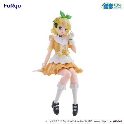 FuRyu赏 初音未来 柑橘未来 B奖 镜音铃 压泡面