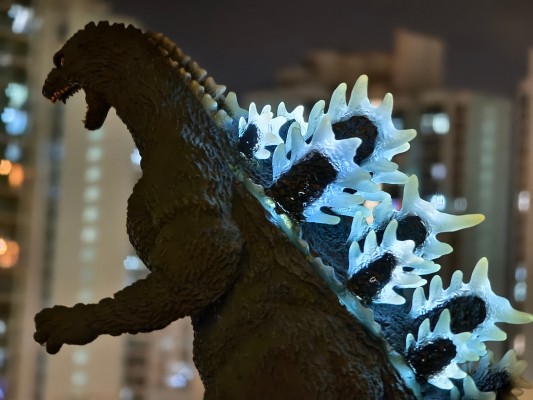 东宝30厘米系列 酒井祐司造型杰作 哥斯拉大战碧奥兰蒂 哥斯拉（1989） 第四种警戒态势 「大阪登陆」