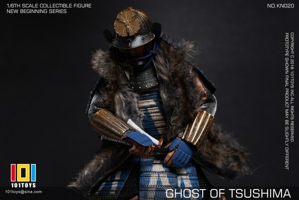 101TOYS 1/6 NO.KN023 新起点系列 GHOST OF TSUSHIMA 武士三人套装